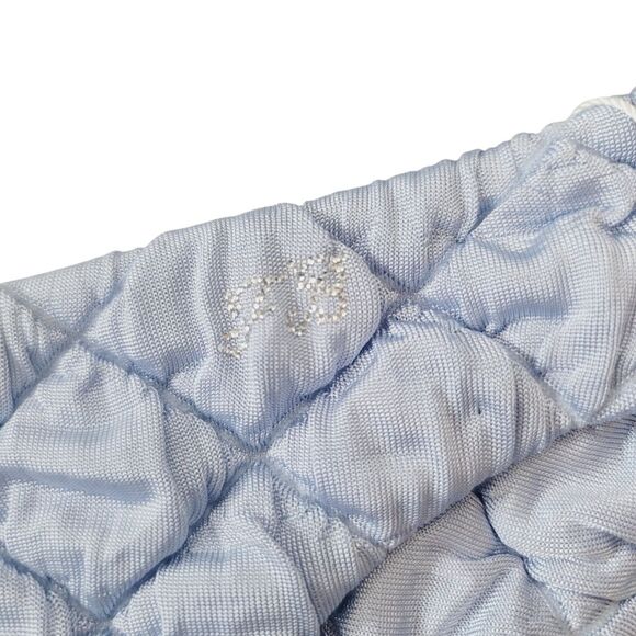 NEW Frankies Bikinis Katarina Waco & Dawson Cheeky Bikini Set in Baby Blue Large - Picture 11 of 16